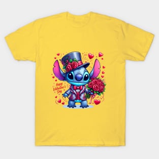 Valentines Day Stitch, Stitch Love T-Shirt